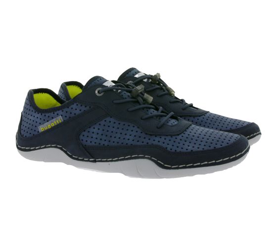 bugatti men's low shoes with Soft Flex everyday sneaker 321-A7U01-5050 blue