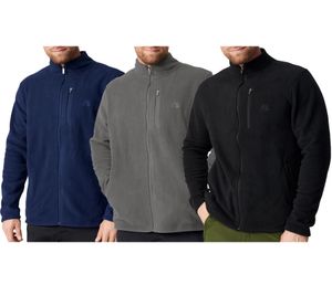 DANISH ENDURANCE Veste polaire durable pour homme certifiée Oeko-Tex 154000 Noir, Bleu ou Gris DANISH ENDURANCE Veste polaire durable pour homme certifiée Oeko-Tex 154000 Noir, Bleu ou Gris