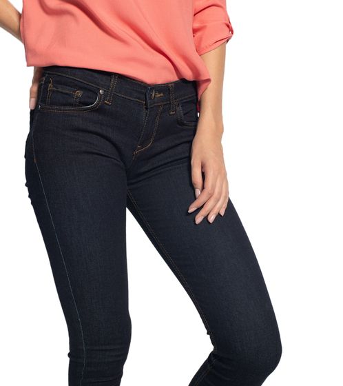 LTB Isabella X Damen Jeggings mit Rinsed-Waschung Low Rise Jeans-Hose 50844 12890 082 Dunkelblau