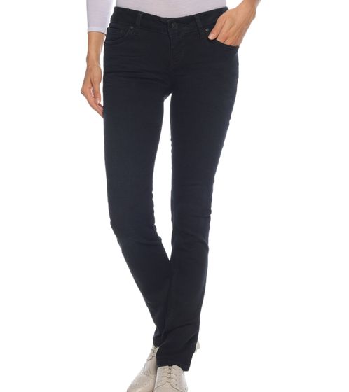 LTB Aspen Women's Slim Fit Jeans Mid Waist Denim Trousers with Camenta Wash 50045 14182 51273 Dark Blue