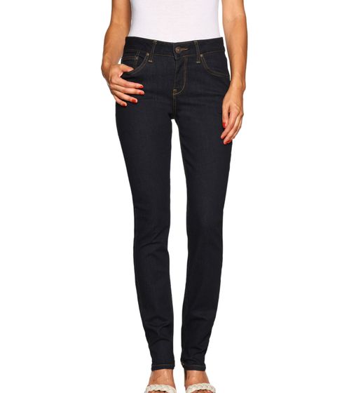 LTB Aspen Y women s mid waist trousers slim fit jeans with rinsed wash 51062 12890 082 dark blue