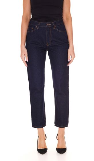 LTB Victoria women s straight fit jeans with rinsed wash denim trousers 51366 14678 082 dark blue