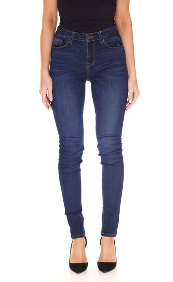 LTB Tanya B Damen High Waist Jeans Skinny Denim-Hose mit Sian-Waschung 51132 14367 51597 Blau