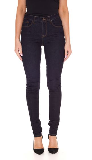 LTB Tanya B Damen High Waist Jeans Skinny Denim-Hose mit Rinsed-Waschung 51132 12890 082 Blau