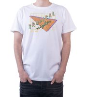 BAD+MAD Tokio Tee Herren Baumwoll-T-Shirt mit verschiedenen Prints Rundhals-Shirt BMTR00X in Schwarz oder Weiß BAD+MAD Tokio Tee Herren Baumwoll-T-Shirt mit verschiedenen Prints Rundhals-Shirt BMTR00X in Schwarz oder Weiß