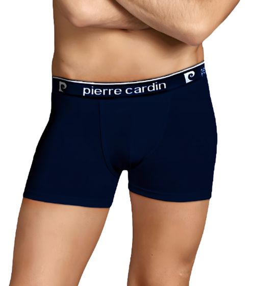 Caleçon homme Pierre Cardin avec sous-vêtement en coton stretch coupe parfaite PCU77 marine