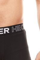 3er Pack HECHTER STUDIO Herren Boxershorts Baumwoll-Unterwäsche Schwarz, Grau, Blau, Rot