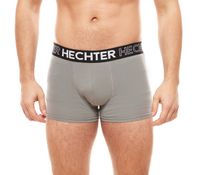 3er Pack HECHTER STUDIO Herren Boxershorts Baumwoll-Unterwäsche Schwarz, Grau, Blau, Rot