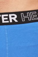 3er Pack HECHTER STUDIO Herren Boxershorts Baumwoll-Unterwäsche Schwarz, Grau, Blau, Rot