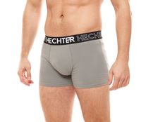 3er Pack HECHTER STUDIO Herren Boxershorts Baumwoll-Unterwäsche Schwarz, Grau, Blau, Rot
