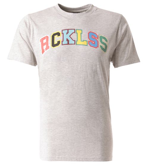 Chemise en coton pour homme YOUNG & RECKLESS Synthesis MTS2986HGRY-830 Gris