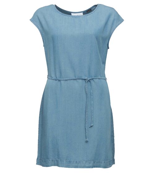 MAZINE Irby Damen Sommer-Kleid nachhaltiges und veganes Mini-Kleid 22134220 Hellblau