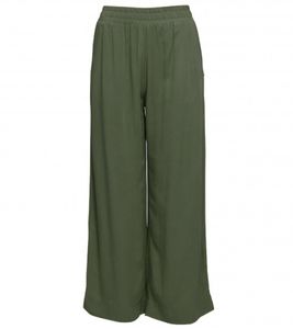 MAZINE Cherry Pants sustainable and vegan women's 7/8 fabric trousers wide-leg 22131706 green