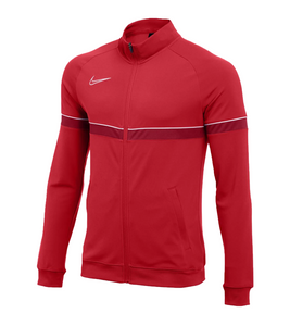 Nike Academy 21 men's training jacket sustainable sports jacket with dry fit CW6113-657 red