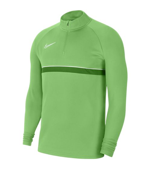 Nike Academy 21 Dry Drill Longsleeve Men s Training Jacket with Half-Zip Sports Jacket with Dry Fit CW6110-362 Green
