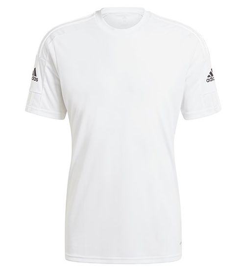 adidas Squadra 21 short sleeve jersey men's jersey football shirt with AeroReady GN5726 white