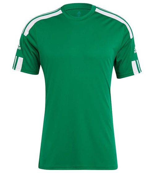 adidas Squadra 21 short sleeve jersey men s jersey football shirt with AeroReady GN5721 green/white