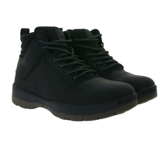 PARK AUTHORITY by K1X | Kickz H1KE Territory men s trekking boots made of nubuck leather winter boots 6193-0500/0001 black