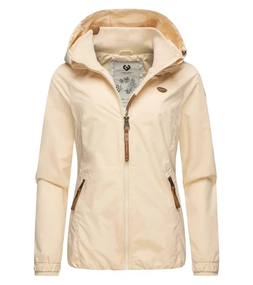 ragwear Dizzie Damen Funktions-Jacke wind- und wasserabweisende vegane Outdoor-Jacke 2211-60013 7006 Creme