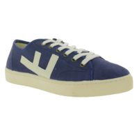 FLAMINGOS LIFE RANCHO NAVY IVORY sneaker chaussures de vacances végétaliennes baskets avec liège fabriquées en Espagne bleu