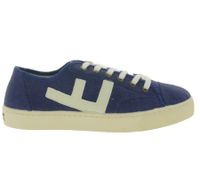 FLAMINGOS LIFE RANCHO NAVY IVORY sneaker chaussures de vacances végétaliennes baskets avec liège fabriquées en Espagne bleu
