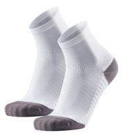 2 pairs of DANISH ENDURANCE anti-friction race men s running socks with grip padding sports stockings 160000 White