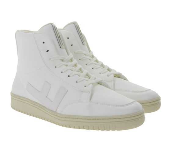 FLAMINGOS LIFE Old 80`s everyday shoes vegan high-top sneakers Made in Spain FW20O8ALWHMO white