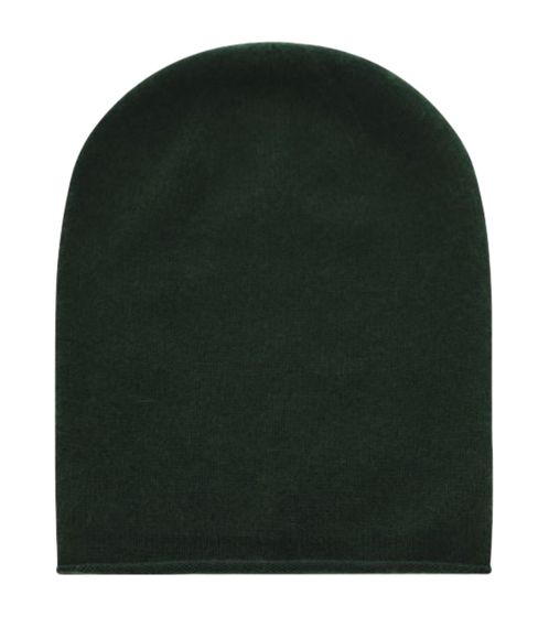 KKS STUDIOS bonnet homme en 100% cachemire chapeau d'hiver 8016M 22298 vert