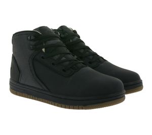 PARK AUTHORITY by K1X | Kickz H1ke GS High-Top Sneaker-Boots mit Fleece-Futter Kinder Winter-Stiefel 6184-0701/0054 Schwarz