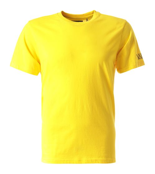 YOUNG & RECKLESS Buttercup Herren T-Shirt Baumwoll-Shirt mit Rückenprint 110023-411 Gelb