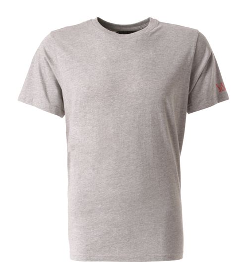 YOUNG & RECKLESS Caspian Herren T-Shirt bequemes Baumwoll-Shirt mit Rücken-Print 110023-853 Grau