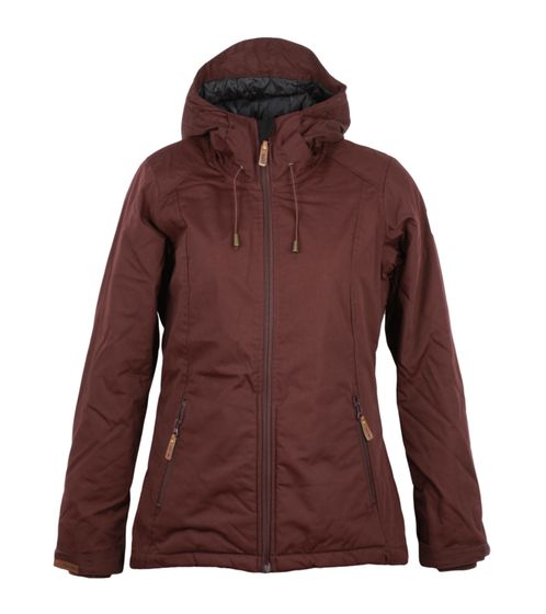 iriedaily Kishory Segler Transition women's vegan winter jacket, water-repellent winter parka 9658124-235 wine red