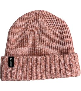 L1 PREMIUM GOODS Breach Beanie warm winter hat cozy knitted beanie with logo emblem 877738-002 pink