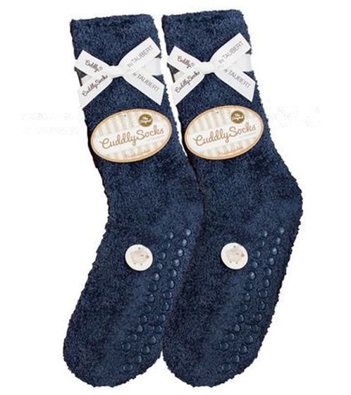Calcetines de peluche de TAUBERT Calcetines de peluche con puntos de ABS 87197544 Azul oscuro