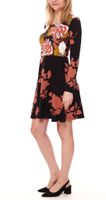 Aniston Casual Mini Dress Robe en jersey pour femme avec imprimé floral 68471124 Noir/coloré Aniston Casual Mini Dress Robe en jersey pour femme avec imprimé floral 68471124 Noir/coloré