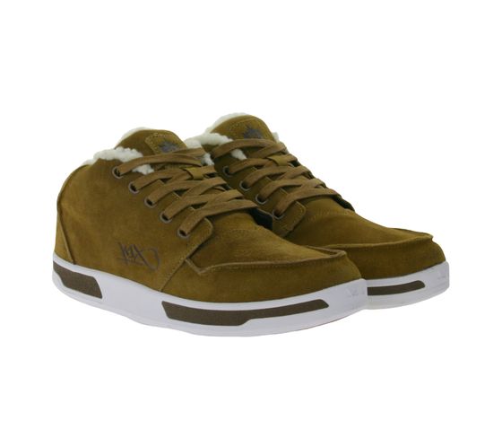 K1X | Meet The Parents LE men's half-shoes genuine leather lace-up sneakers 6193-0603/7730 brown