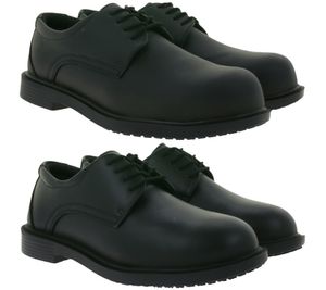 MAGNUM Duty Lite ou Duty Lite CT chaussures de travail antidérapantes demi-chaussures de sécurité avec embout en matériau composite noir