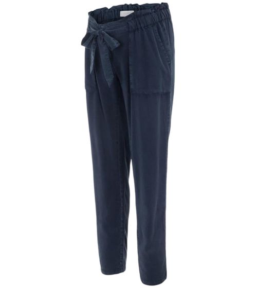 MAMALICIOUS maternity trousers pregnancy trousers high waist 61513830 blue
