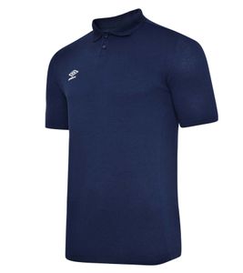 umbro Club Essential Kinder Polohemd schlichtes Polo-Shirt UMTK0084-2NW Navy