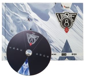 Buch Unique 8 kleines Taschenbuch über Wintersport mit DVD UNI8DVD Buch