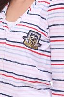 TOM TAILOR T-shirt set camicia estiva donna e top in cotone 34300140 bianco/blu/rosso TOM TAILOR T-shirt set camicia estiva donna e top in cotone 34300140 bianco/blu/rosso