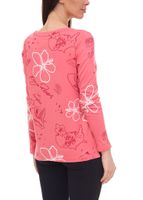 KangaROOS sweatshirt women s cotton sweater with different prints 61261202 pink/red