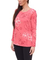 KangaROOS sweatshirt women s cotton sweater with different prints 61261202 pink/red