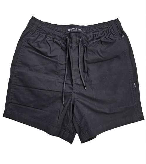 ELEMENT Vacation men s shorts cotton trousers with logo patch W1WKC9 3732 black