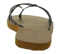 VOLCOM New School II women s toe separator fashionable summer slippers with EVA footbed black/brown