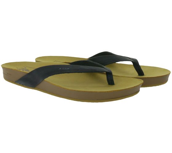 reef Cushion Bounce toe separator simple summer shoes sandals RA3FDPBLA black/brown