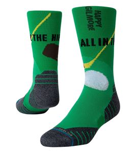 STANCE Golf Happy Hips Crew Socks with Infiknit and Feel360 Technology Stockings A558A20HAP Green