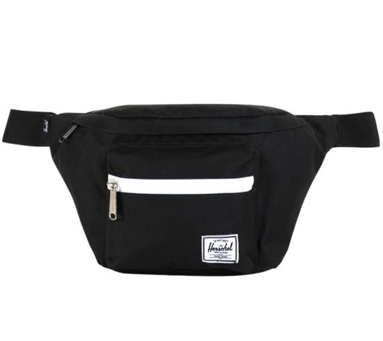 Herschel Supply Co. Seventeen Fanny Bag Umhänge-Tasche stylische Bauch-Tasche mit Haupt- und Frontfach 10017-00001 Schwarz