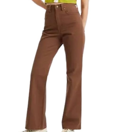 LEVI S 70s FLARE women s high waist flared trousers 5-pocket denim trousers 10460052 brown