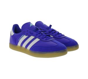 adidas VeloSamba nachhaltige und vegane Herren Sport-Schuhe Trend-Sneaker HQ6709 Blau